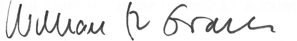 Signature of William Graves